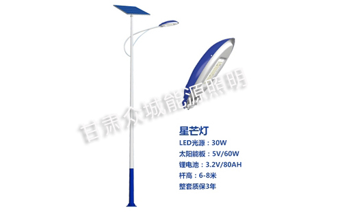 克孜勒苏柯尔克孜太阳能路灯核心技术参数解读