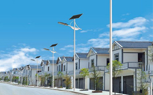 克孜勒苏柯尔克孜太阳能路灯配置与在乡村道路照明中的应用